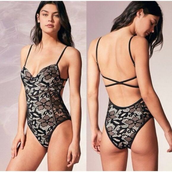 Some days lovin Other - Some days lovin black lace swimsuit / New No Tags